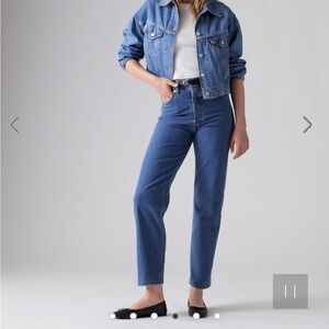 Levi's Women's Straight Leg Blue Jeans